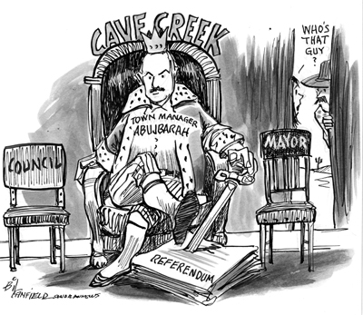 editorial cartoon